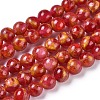Synthetic Gold Clinquant Stone Beads Strands G-E551-A02-1