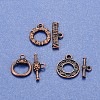 Tibetan Style Alloy Toggle Clasp Sets TIBE-X0017-01R-FF-4