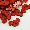 Acrylic Sewing Buttons BUTT-E059-02-1