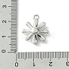 Alloy and Rhinestone Pendant FIND-Z045-01B-P-3