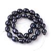 Rice Dyed Natural Cultured Freshwater Pearl Beads Strands PEAR-R012-23-2