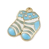 Alloy Enamel Pendants ENAM-D061-01D-01-1