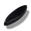 Natural Black Onyx(Dyed & Heated) House Eye Beads G-K346-01A-2