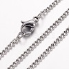 304 Stainless Steel Necklace X-MAK-K004-11P-2