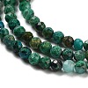 Natural Chrysocolla Beads Strands G-P514-A03-02-01-3