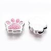 Alloy Enamel Slider Charms ENAM-WH0047-11I-1