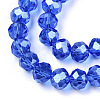 Electroplate Glass Beads Strands EGLA-A034-T10mm-A32-2