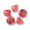 5Pcs Cherry Quartz Glass Beads G-FS0002-06-1