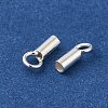 925 Sterling Silver Cord Ends STER-P055-01B-S-2
