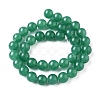 1 Strand Natural Green Aventurine Beads Strands G-YW0001-35B-2