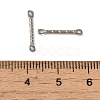 Non-Tarnish 304 Stainless Steel Connector Charms STAS-Q323-09P-3