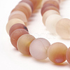 Dyed Natural Carnelian Beads Strands G-T106-047-2