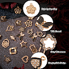 28Pcs 14 Styles Alloy Enamel Pendants FIND-TA0002-71-12