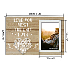 MDF Photo Frame DJEW-WH0036-001-2