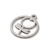 Non-Tarnish 201 Stainless Steel Pendants STAS-E206-03P-01-2