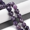 Natural Lepidolite Beads Strands G-NH0021-A07-02-2