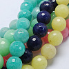 Natural Jade Beads X-G-R166-8mm-M2-2