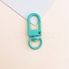 Baking Painted Alloy Swivel Clasps PALLOY-TAC0011-45I-1