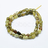 Natural Green Garnet Beads Strands G-K203-05-2