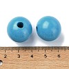 Wood Large Hole European Beads WOOD-D027-01D-3