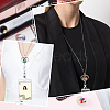 SUNNYCLUE DIY Interchangeable Dome Office Lanyard ID Badge Holder Necklace Making Kit DIY-SC0021-97I-5