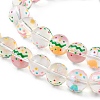 Handmade Lampwork Beads Strands LAMP-F029-01H-3