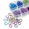 24G 12 Colors Aluminum Open Jump Rings FIND-FS0001-81-2
