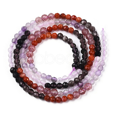 Natural Mixed Gemstone Beads Strands G-D080-A01-03-21-1