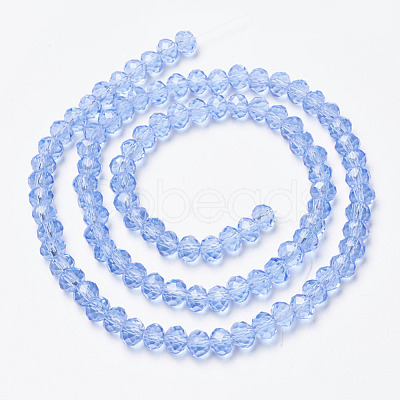 Glass Beads Strands EGLA-A034-T6mm-D14-1