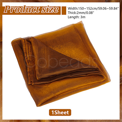 Polyester Organza Fabric DIY-WH0021-45A-1