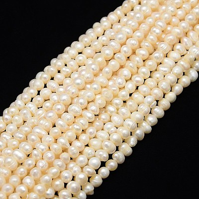 Natural Cultured Freshwater Pearl Beads Strands PEAR-L001-C-14-1