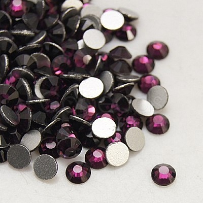 Faceted Glass Flat Back Rhinestone for Garment X-RGLA-C002-SS12-204-1