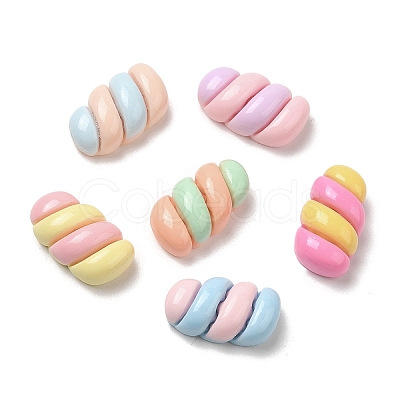 Opaque Resin Imitation Food Decoden Cabochons RESI-K027-17-1