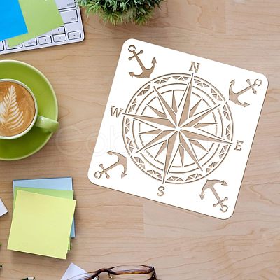 Plastic Reusable Drawing Painting Stencils Templates DIY-WH0172-512-1