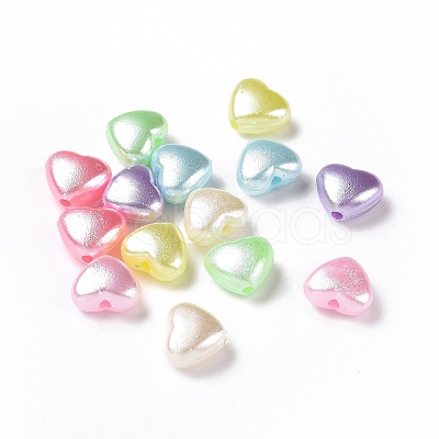 Imitation Pearl Acrylic Beads OACR-E013-31-1