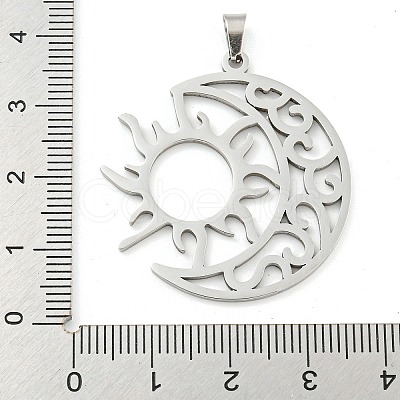 Non-Tarnish 304 Stainless Steel Pendants STAS-Z076-19P-1