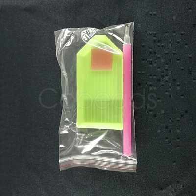 DIY Rectangle Diamond Painting Kits DIAM-PW0003-013-1