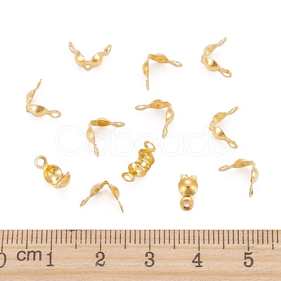 Brass Bead Tips X-KK-N0070-03G-1