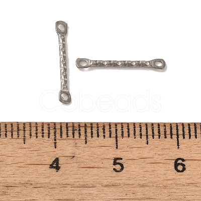 Non-Tarnish 304 Stainless Steel Connector Charms STAS-Q323-09P-1