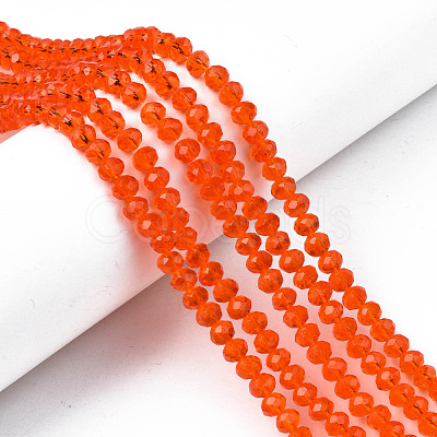 Glass Beads Strands EGLA-A034-T6mm-025-1