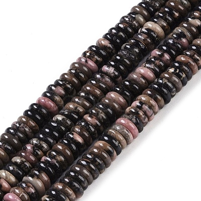 Natural Rhodonite Beads Strands G-Q159-B02-01-1