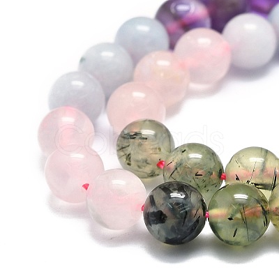 Natural Mixed Gemstone Beads Strands G-E576-07B-1