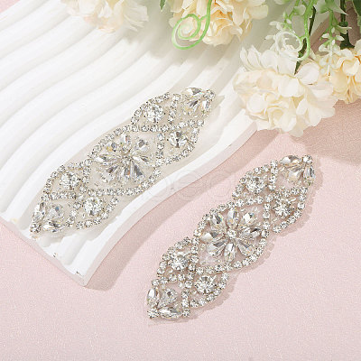 Rhinestone Self Adhesive Appliques Ornament Accessories DIY-WH0568-50A-1