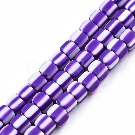 Handmade Polymer Clay Beads Strands CLAY-N010-074-05-1