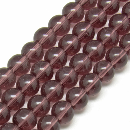 Glass Beads Strands GR4mm02Y-1