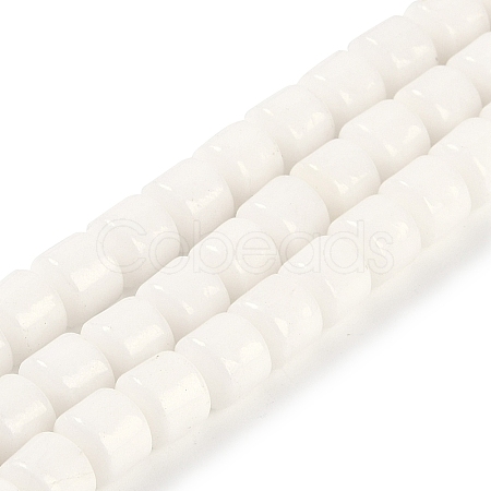 Natural White Jade Beads Strands G-L604-E01-01A-1