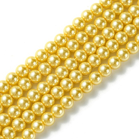 Grade A Glass Pearl Beads HY-J001-6mm-HX055-1