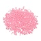 Glass Beads, No Hole, Round, Colors Vary in Shades, Pink, 0.4~3mm, 720~1000Pcs/bag