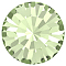 Preciosa&reg MAXIMA Crystal Round Stones, Czech Crystal, Dura Foiling, Round(431 11 615 Chaton), 50000 Chrysolite, SS29(6.15~6.35mm)