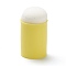 Plastic Finger Sponges, Craft Sponge Daubers, for Painting, Ink, Card Making, Column, Yellow, 32x18mm